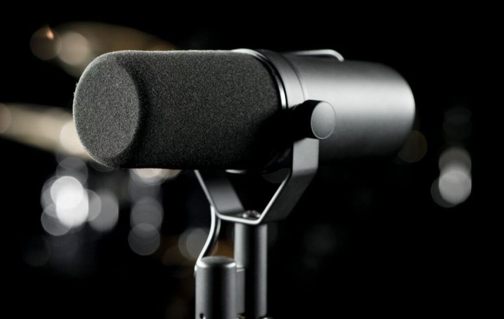 Shure Sm7b en iyi yayıncı mikrofonu